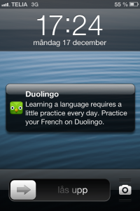 Duolingo Push Reminder